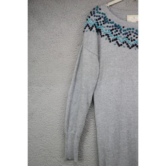 Ruby Moon Anthropology Long Sleeve Pullover Sweater Dress-Medium-Wool Blend-Soft - Picture 3 of 9